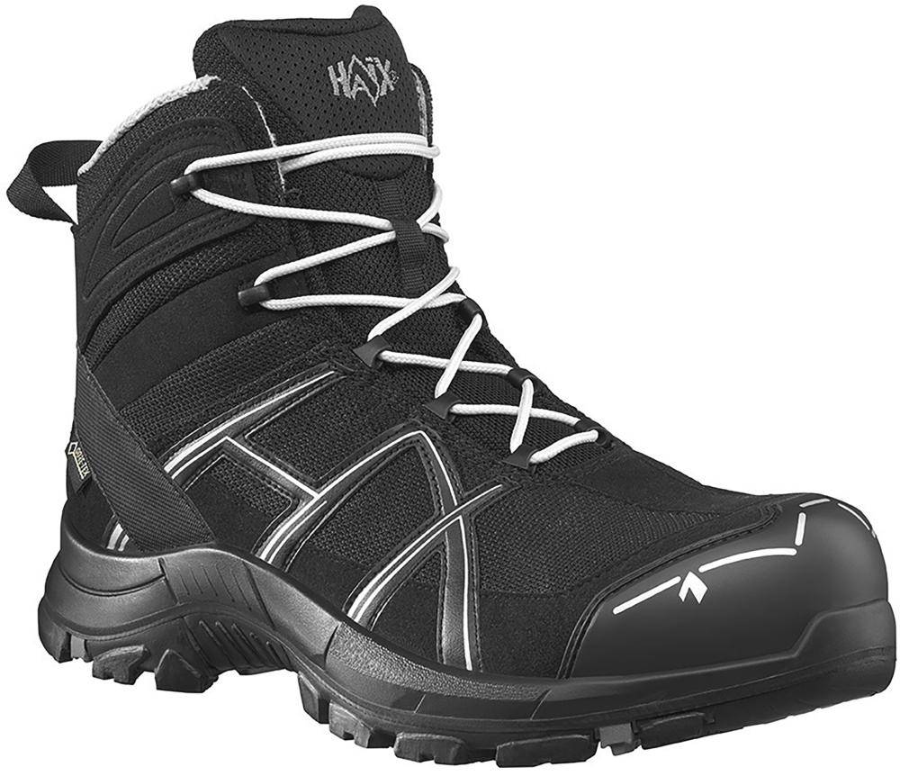 HAIX Sicherheitsstiefel Black Eagle Safety 40.1 mid 610019 schwarz/ silberfarben Gr. 35-0