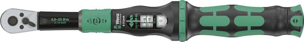Drehmomentschlüssel Click-Torque Lock A5 2,5-25Nm 1/4" Wera-0