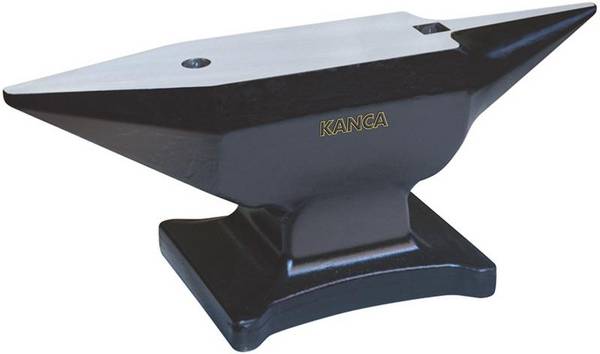 Amboss 35kg mit 2 Hörnern L. 475mm gesenkgeschmiedet KANCA