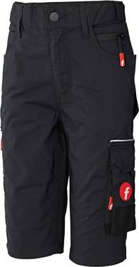 FORTIS Kinder-Bermuda Performance schwarz/lime Gr. 98-104