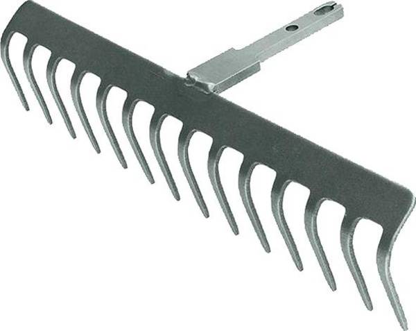 POLET CLICK PRO Gartenrechen 14 Zinken
