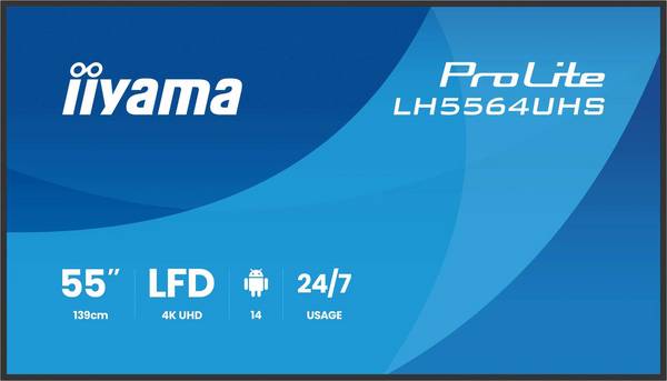 iiyama ProLite LH5564UHS-B1AG Signage Display 139,7 cm (55"")