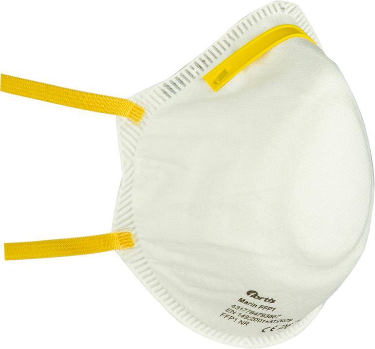 Atemschutzmaske Marin FFP1, Box=10 Stück, FORTIS-0