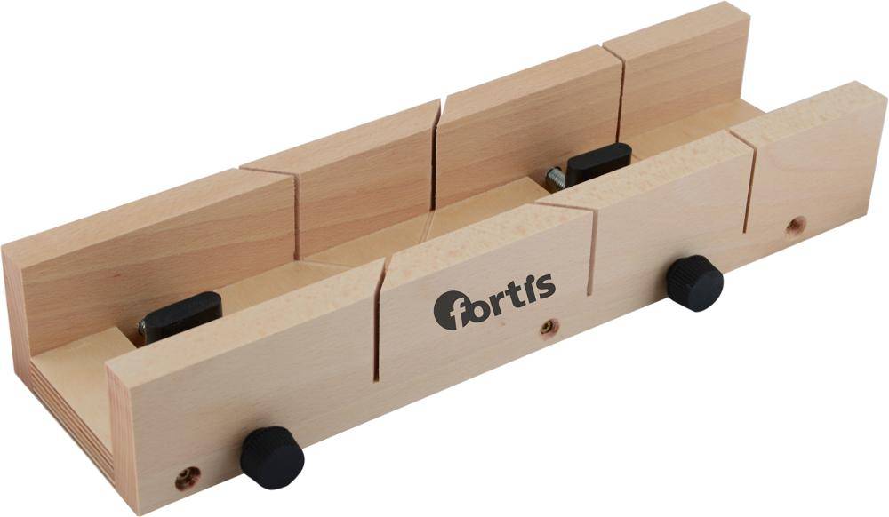 FORTIS Schneidlade 350x38x40mm mit 2 Klemmen-0