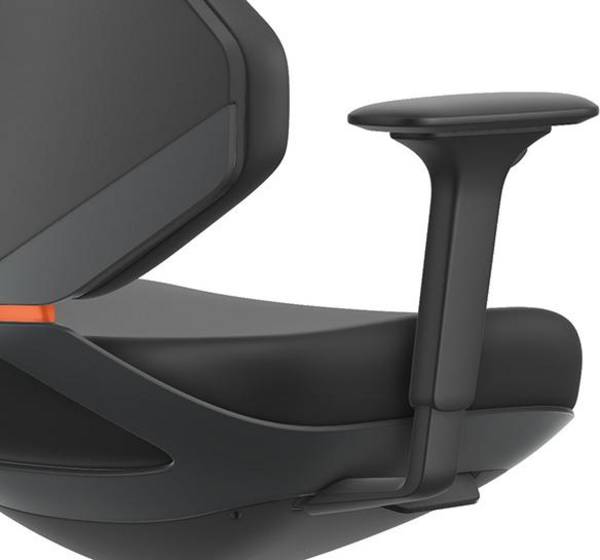 Armlehnen (Paar) anthra für Arbeitsstuhl Texon 4D