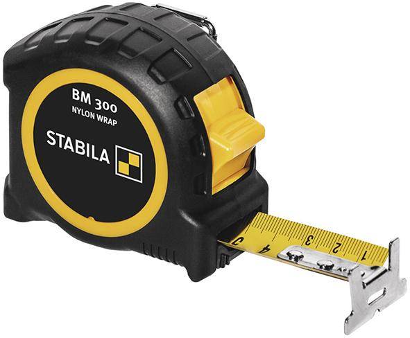 Stabila Taschenbandmaß BM 300 8 m metrische Skala - 19574-0
