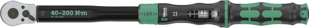 Drehmomentschlüssel Click-Torque Lock C3 40-200Nm Wera-0