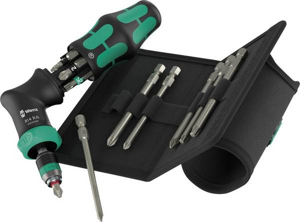 Magazinbithalter Kraftform Kompakt Pistol RA-R 2 13-tlg.PH/PZ/TORX WERA
