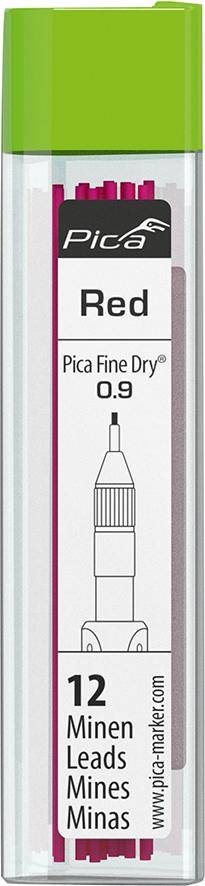 Ersatzminen rot (12 St.) für Pica Fine Dry Pica PICA-0