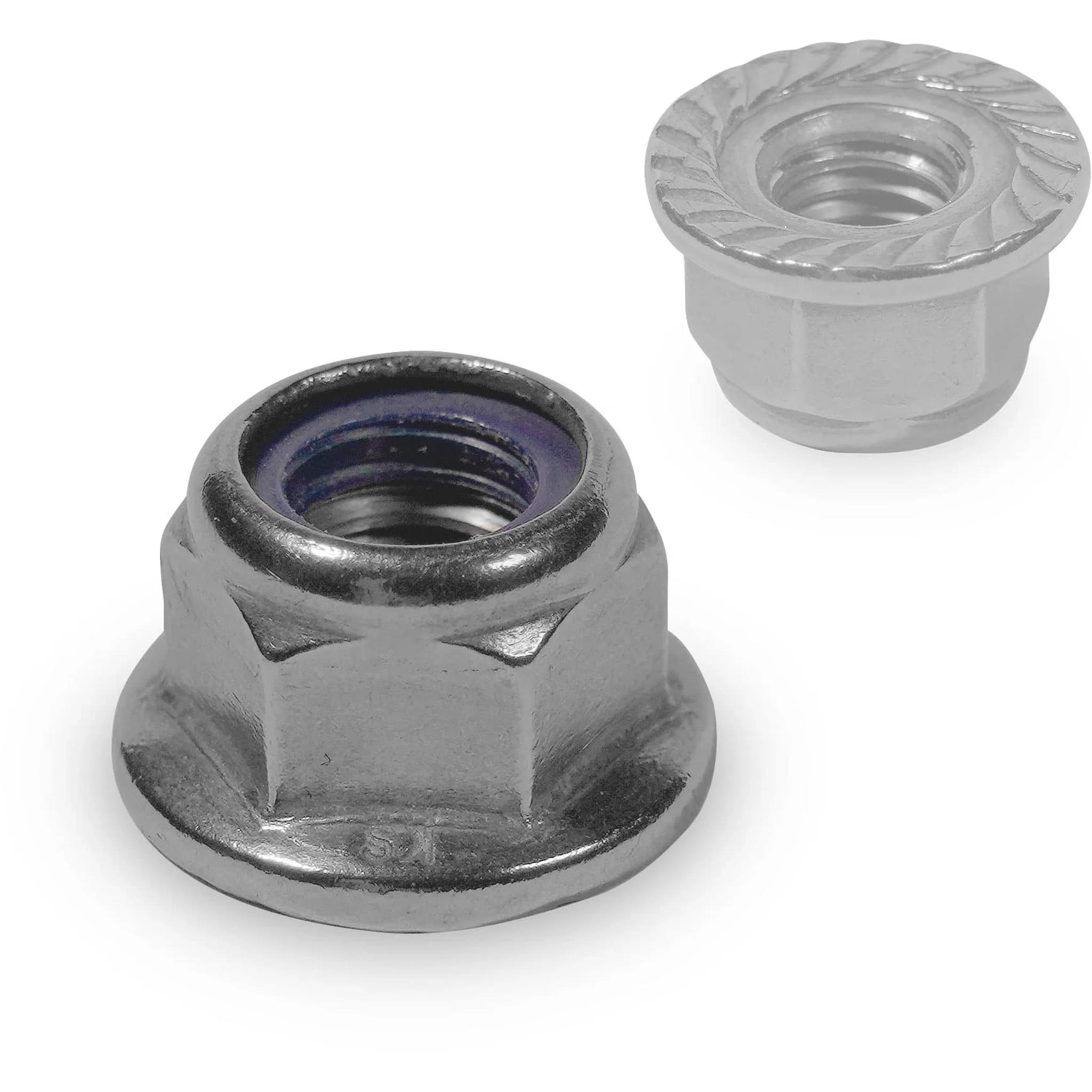 K2 Flanschmuttern, M8, selbstsichernd, mit Sperrverzahnung, 1 Stk.-0