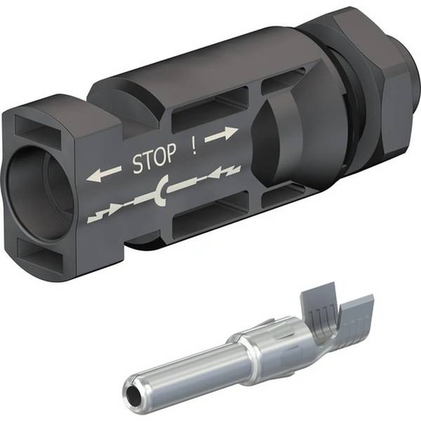 Stäubli MC4 Aufbaudosenstecker für PV-Kabel, 4-6mm², 1 Stk.