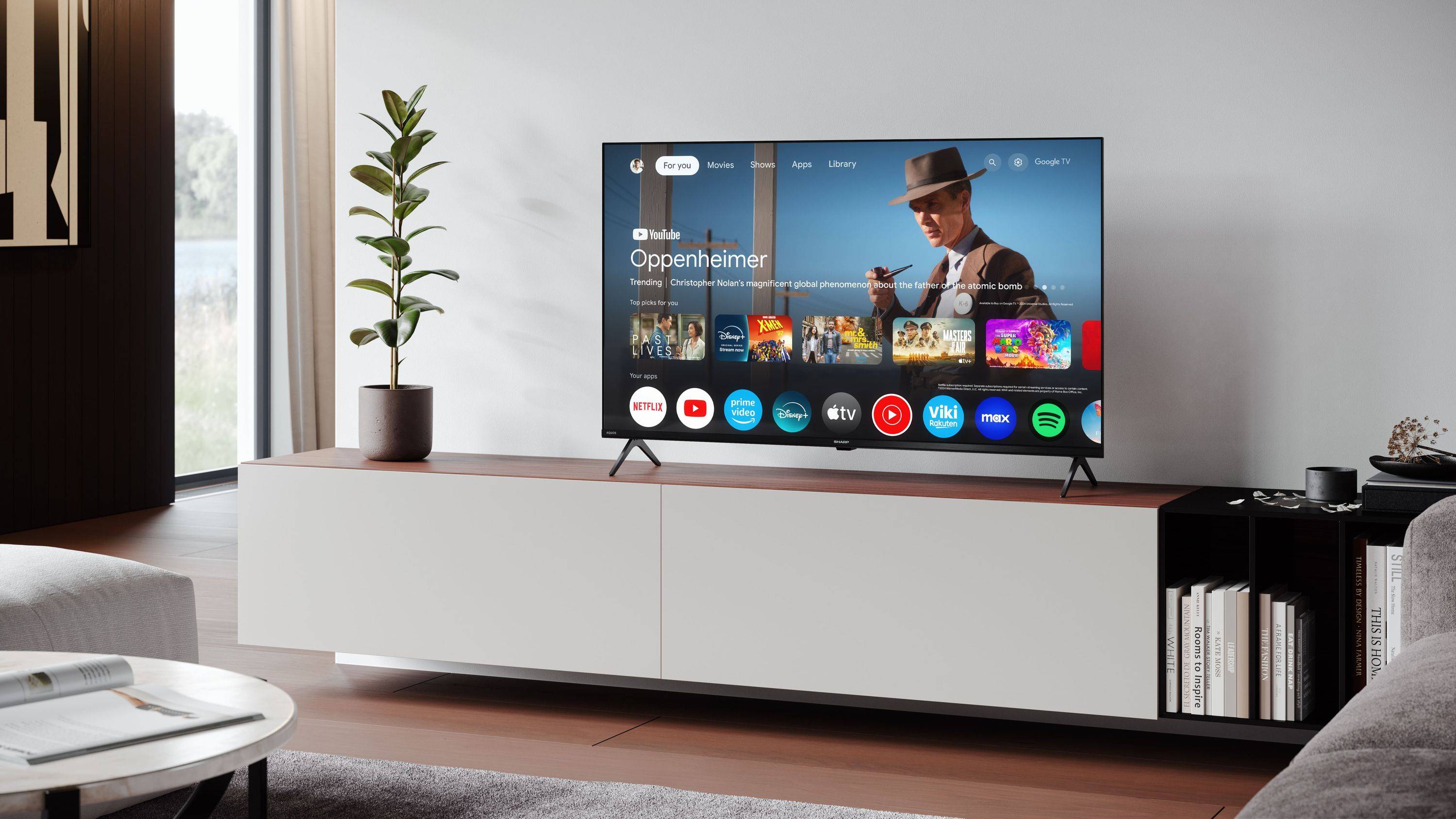 Sharp 43HL4265E, 109,2 cm (43"), 3840 x 2160 Pixel, LED, Smart-TV, WLAN, Schwarz-2