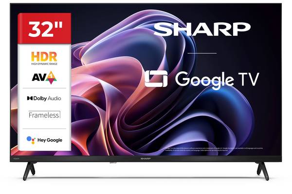 Sharp 32HF2265E, 81,3 cm (32"), 1366 x 768 Pixel, HD, Smart-TV, WLAN, Schwarz