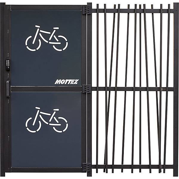 Fahrradunterstand HxB 2360 x 5600 mm Bambus Tiefe 3150 mm Grundeinheit. 86478649 864786 49-2