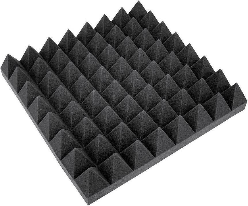 Akustikschaumstoff Pyramide 50x50cm 8070265T - Audio-0