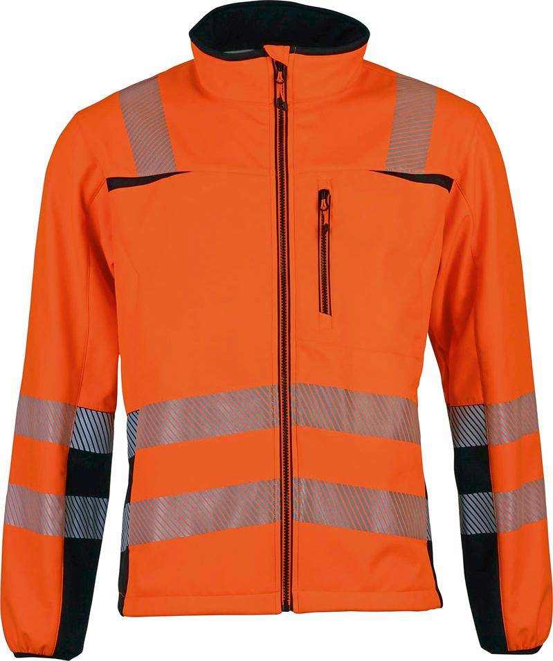ASATEX Softshelljacke PTW-SN orange/schwarz Gr. S-0