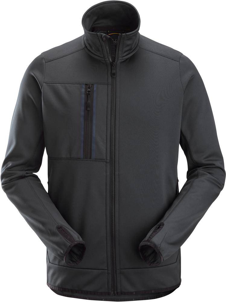 SNICKERS WORKWEAR AW 37.5 Fleecejacke 8051 stahlgrau/schwarz Gr. 2XL