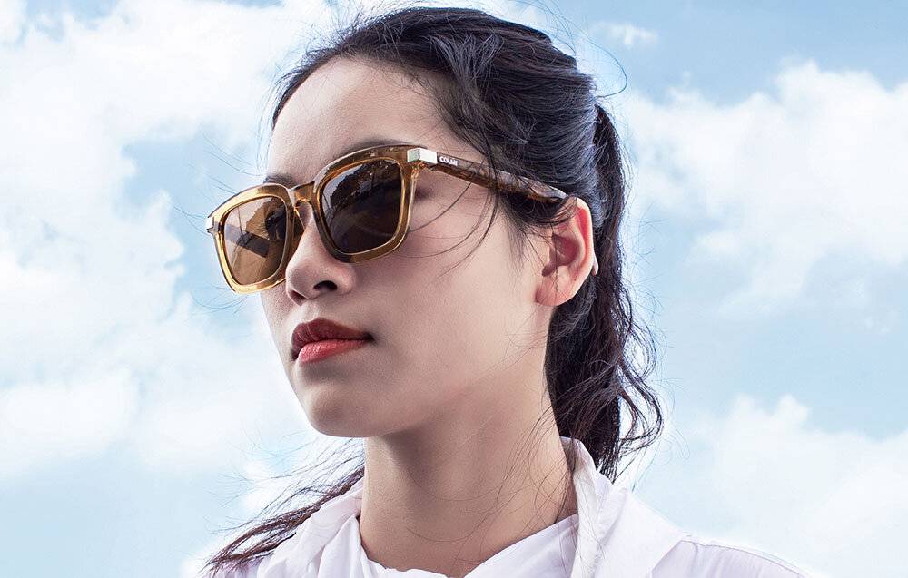 COLMI G06 intelligente Brille (braun)-4