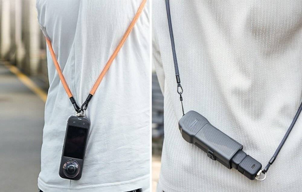 SUNNYLIFE - OP3-GS022-C - Sunnylife GS022 Multifunktions-Halsband für Pocket 3 (orange)-1