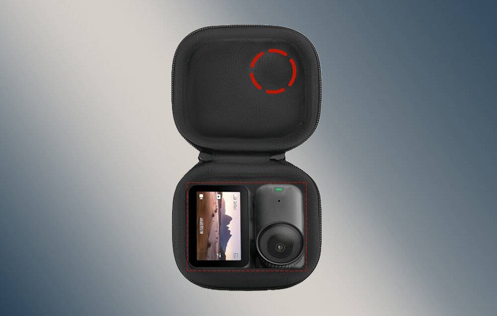 EVA PULUZ Hard Mini Case für DJI Osmo Nano (Schwarz)-1