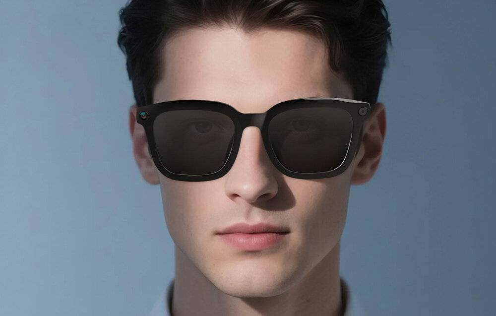 COLMI V03 Smart Glasses Quadratischer Rahmen Sonnenbrille-1