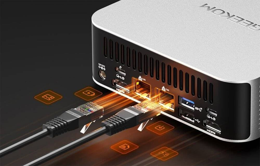 Symbolbild für GEEKOM A7MAX Mini PC, AMD Ryzen 9 7940HS, 16GB DDR5 RAM, 1TB NVMe SSD, Win 11 Pro