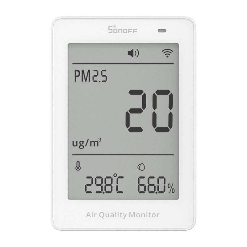 Sonoff - SAWF-07P - Sonoff AirGuard PM2.5 SAWF-07P WiFi-LCD-Luftqualitätsmonitor-2