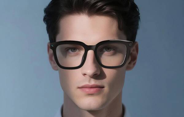 COLMI V03 Smart Glasses Quadratischer Rahmen, Blaulichtblocker