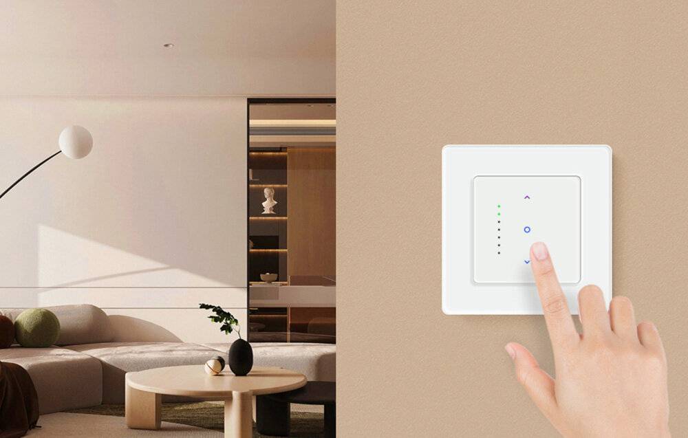 Avatto CS20-EU-W WiFi berührungsempfindlicher intelligenter Rollladenschalter-1