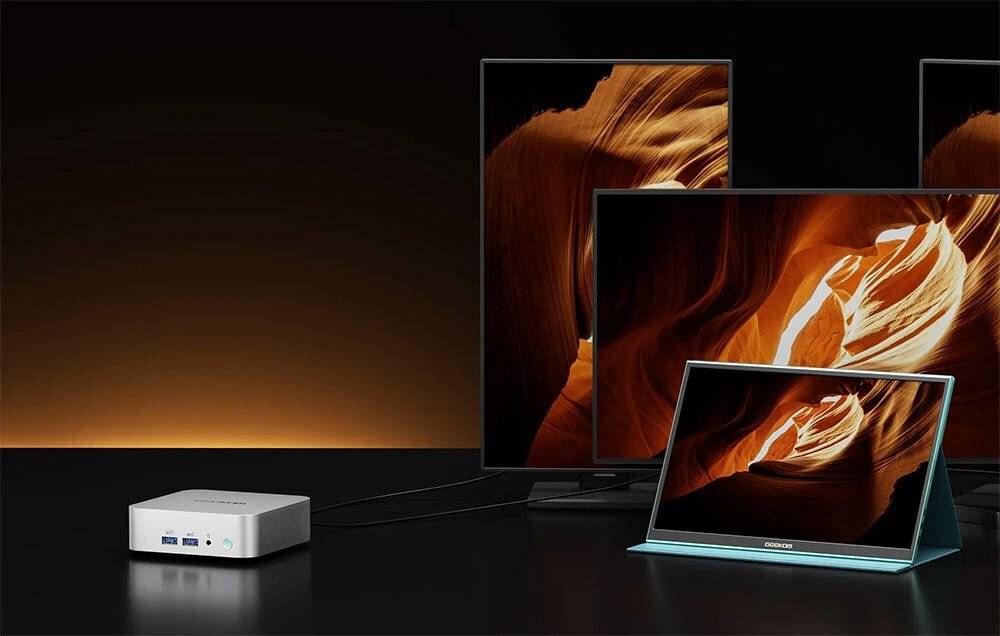 GEEKOM A8 Mini PC, AMD Ryzen 9 8945HS, 32GB DDR5 RAM, 1TB SSD, Windows 11 Pro-6