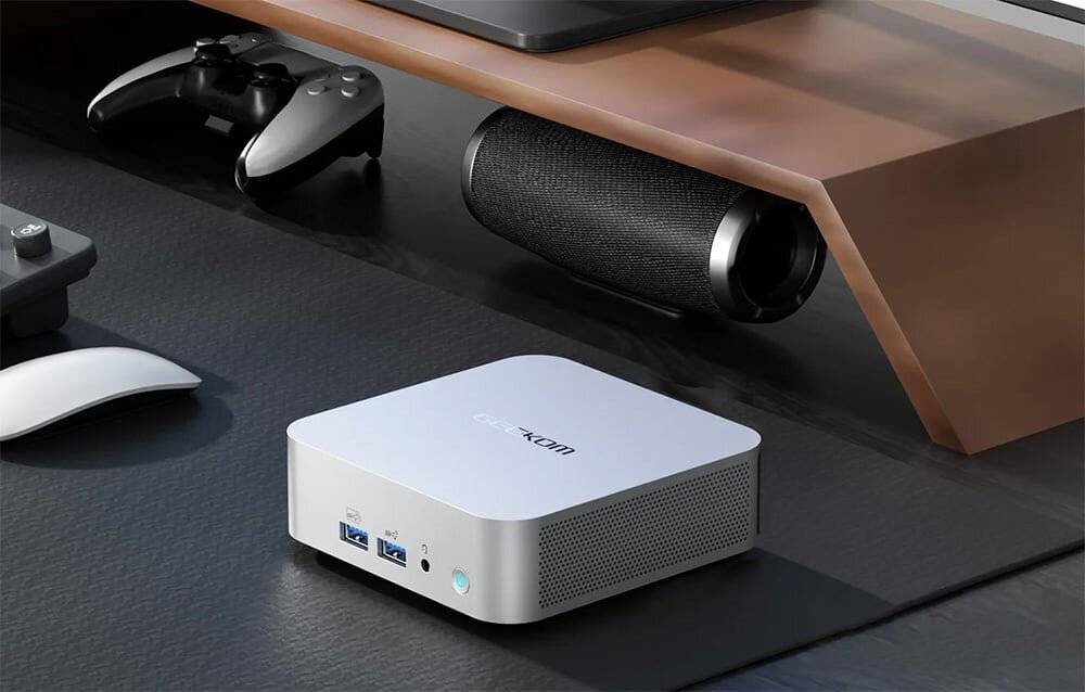 GEEKOM A8 Mini PC, AMD Ryzen 9 8945HS, 32GB DDR5 RAM, 1TB SSD, Windows 11 Pro-1