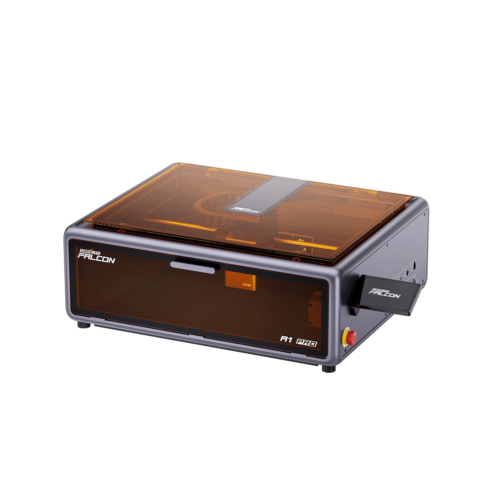 Creality Falcon A1 Pro Lasercutter, 20 W Diodenlaser, 600 mm/s, KI-Vision-System-3