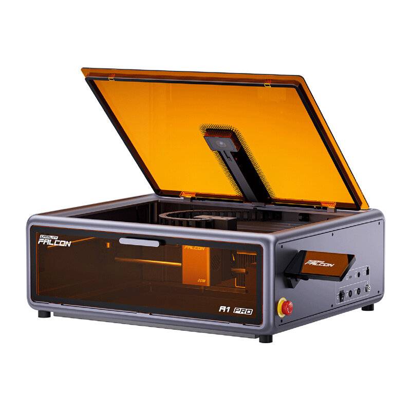 Symbolbild für Creality Falcon A1 Pro Lasercutter, 20 W Diodenlaser, 600 mm/s, KI-Vision-System