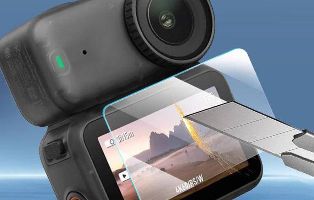 Preisbild für PULUZ Gehärtetes Schutzglas und Linsenfolie für DJI Osmo Nano