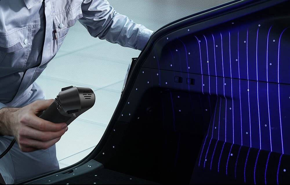 Symbolbild für Creality CR-Scan Raptor Pro 3D-Scanner, Laser- & NIR-Technologie, 0,02 mm Genauigkeit