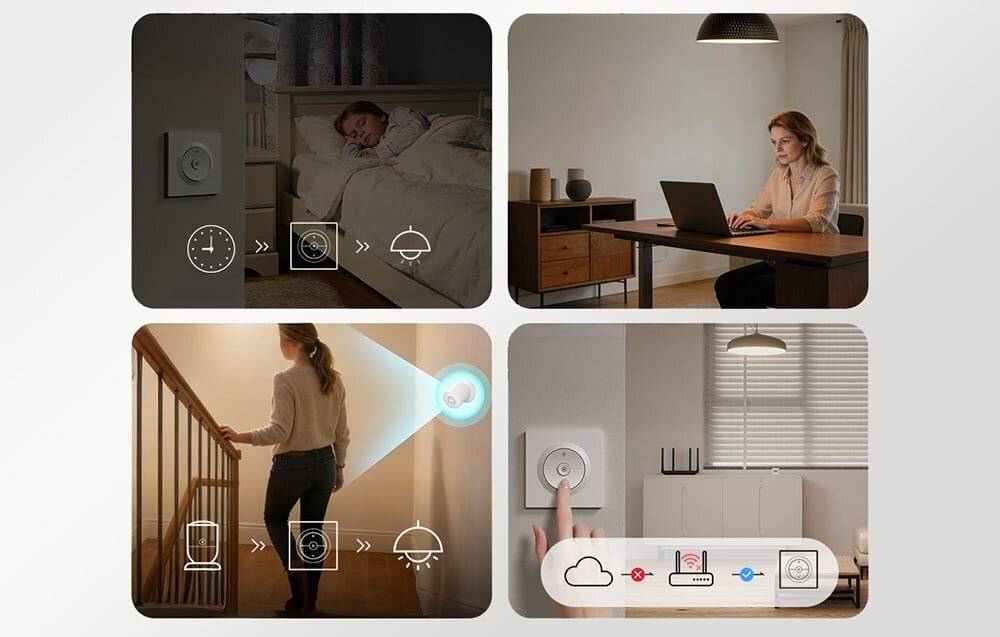 Symbolbild für Sonoff - MINI-DIM-E - SONOFF MINI-DIM-E Smart WiFi Wandschalter/Dimmer