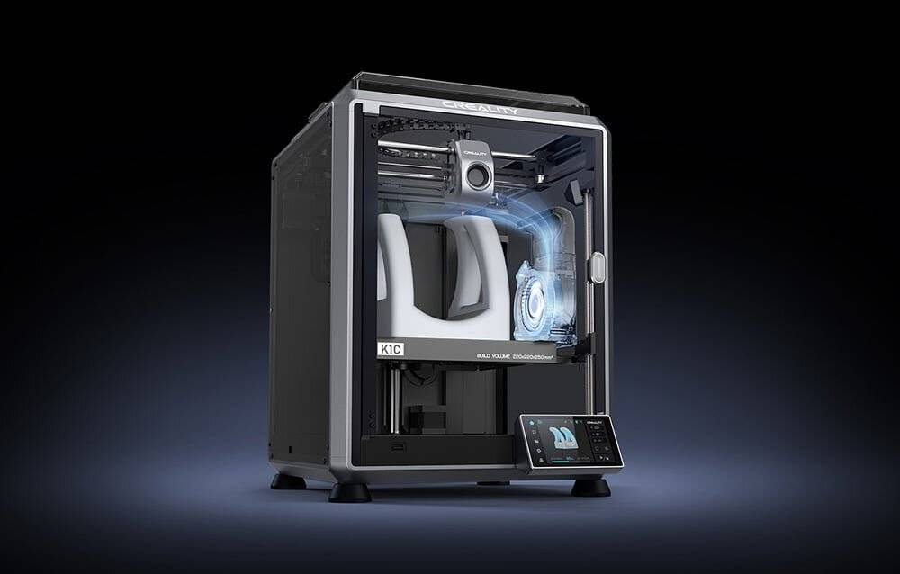 Creality K1C High-Speed 3D-Drucker, 600 mm/s, Carbon-ready, 220x220x250 mm-6