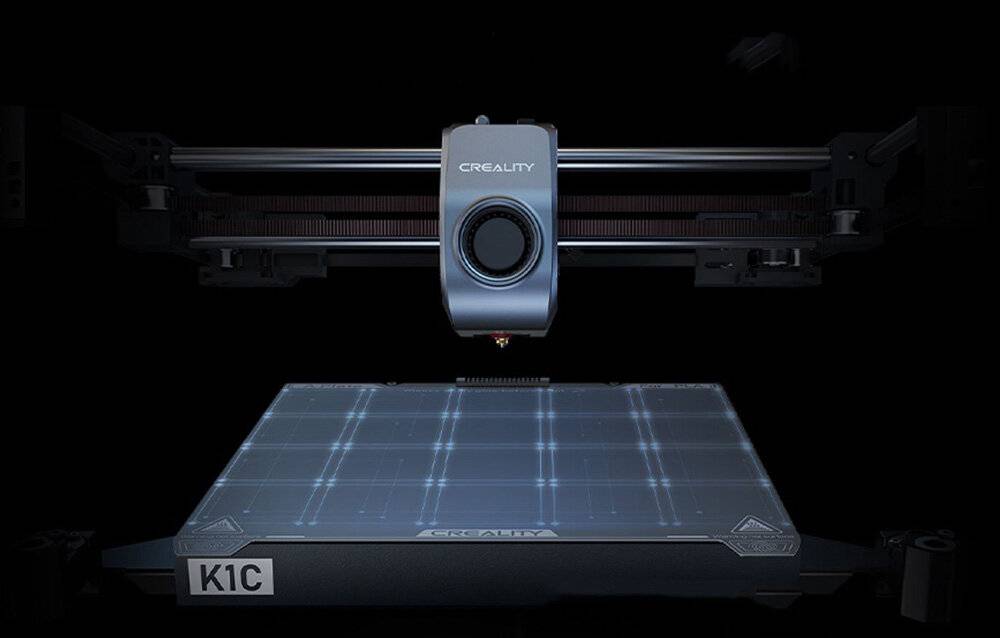 Symbolbild für Creality K1C High-Speed 3D-Drucker, 600 mm/s, Carbon-ready, 220x220x250 mm