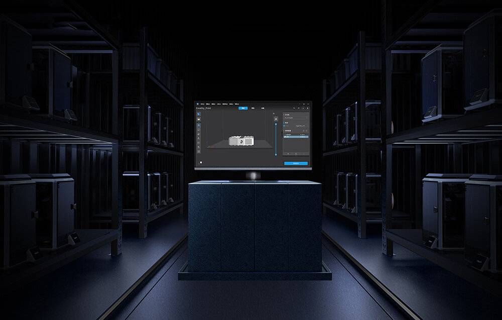 Symbolbild für Creality K1C High-Speed 3D-Drucker, 600 mm/s, Carbon-ready, 220x220x250 mm