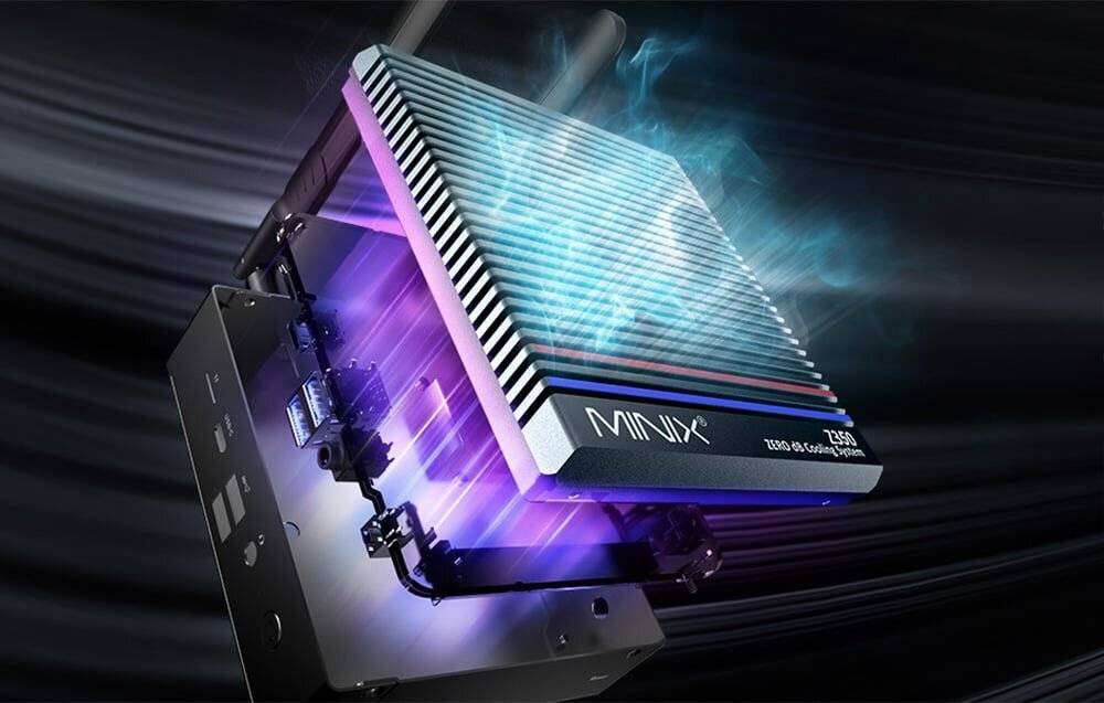 Symbolbild für Minix Z350 Mini-PC, Intel Core i3-N350, 16GB RAM, 512GB SSD, Win 11 Pro, Lüfterlos