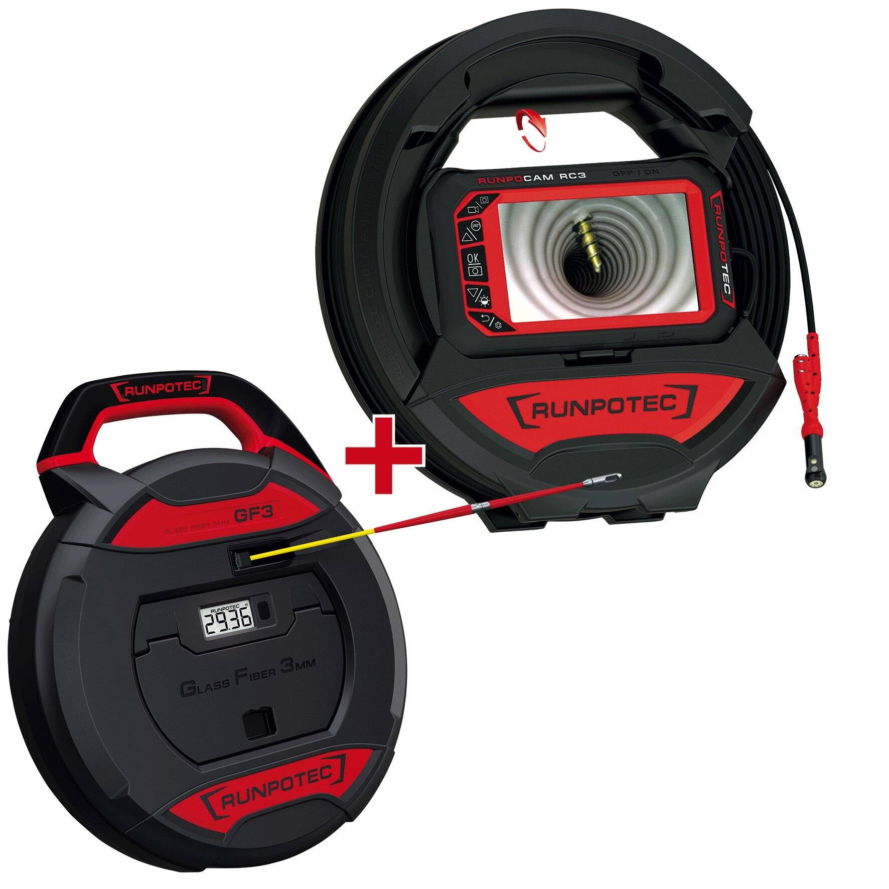 Runpotec RC3 Inspektionskamera -15m 11150-1