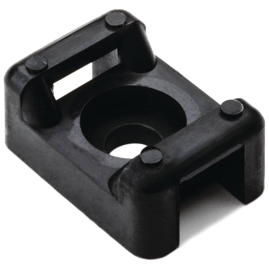 HellermannTyton Befestigungssockel 21,8x15mm CTM3 PA66 BK 100 21,8 mm, 15,5 9,4 7,9 mm