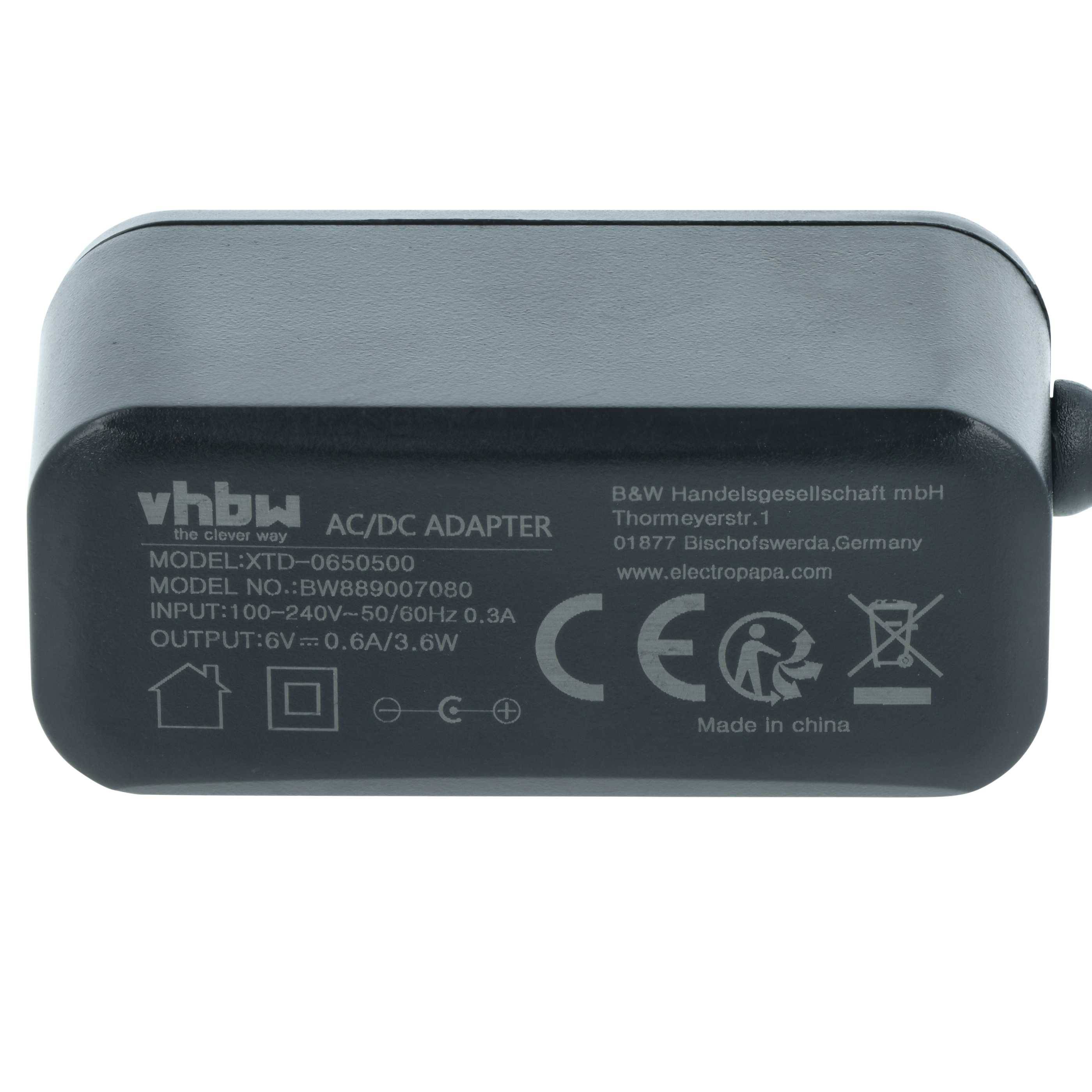 vhbw Netzteil kompatibel mit Stanley 1-77-122 | RLHV, RLHGW, RLHW, RLHVPW, RLHW+ Messgerät - 140 cm-3