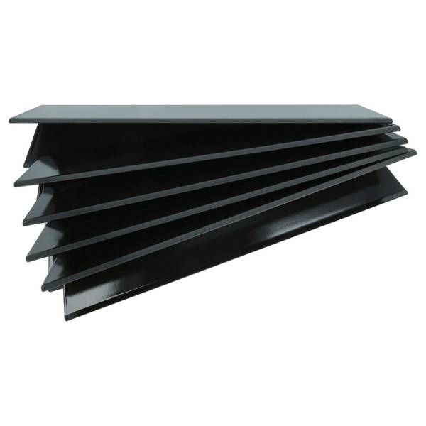 vhbw 5x Aromaschienen Ersatz für Weber 7636 für Gasgrill | Grill - porzellanemaillierter Stahl, 39 cm Länge
