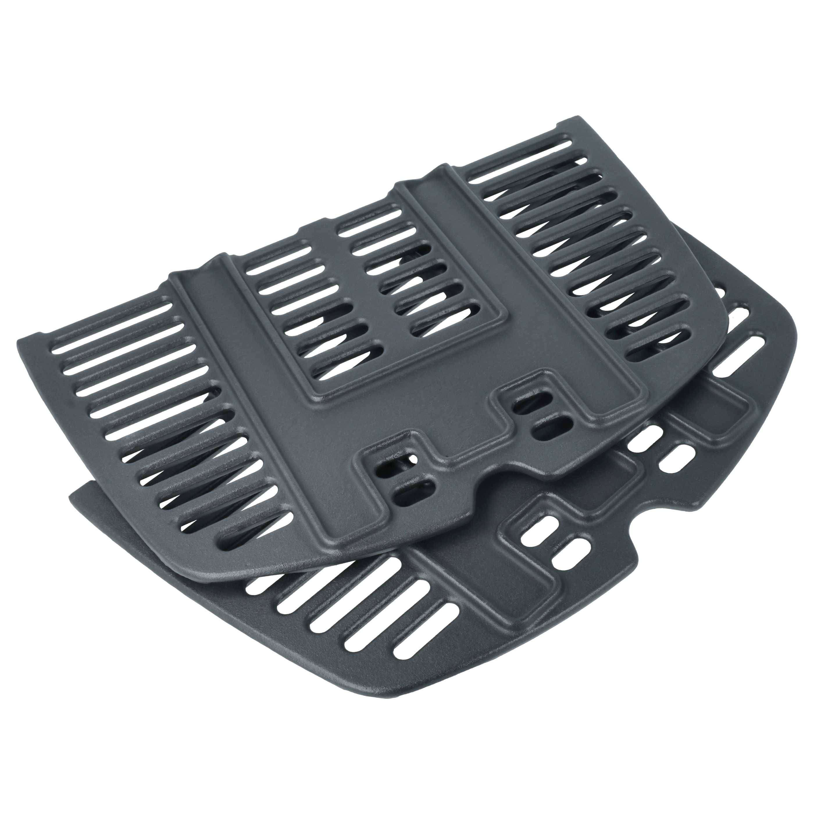 vhbw 2x Grillrost Ersatz für Weber 7644 für Gasgrill | Grill - Gusseisen 32,1 x 21,6 x 2,5 cm-0