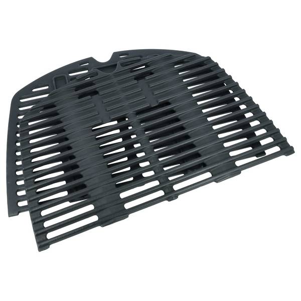vhbw 2x Grillrost Ersatz für Weber 7645 für Gasgrill | Grill - Gusseisen 38,8 x 27,3 x 2,8 cm