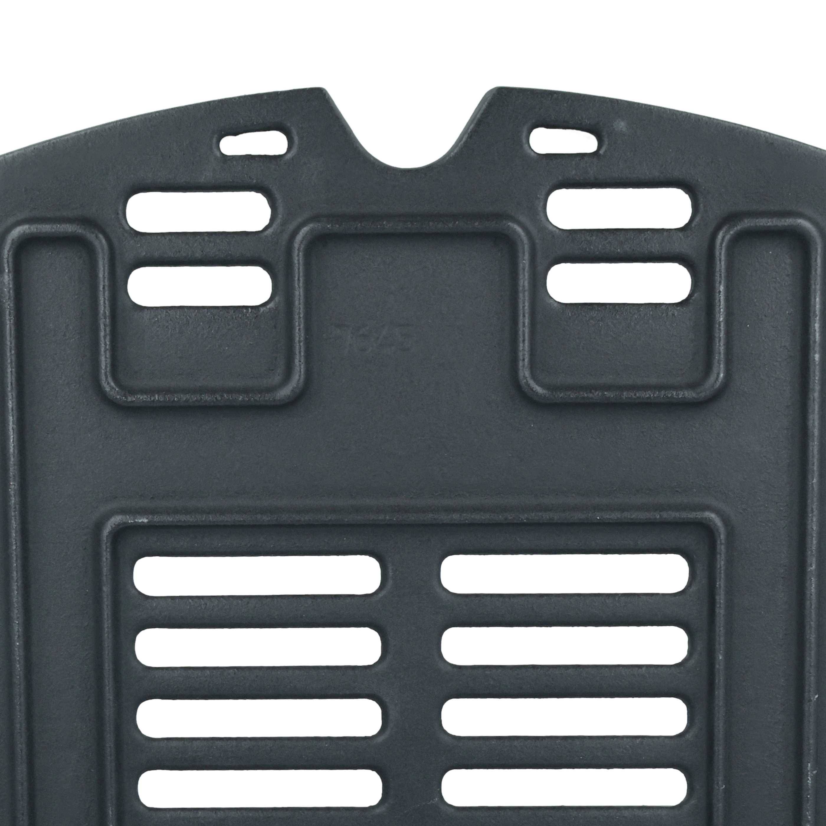 vhbw 2x Grillrost Ersatz für Weber 7645 für Gasgrill | Grill - Gusseisen 38,8 x 27,3 x 2,8 cm-3