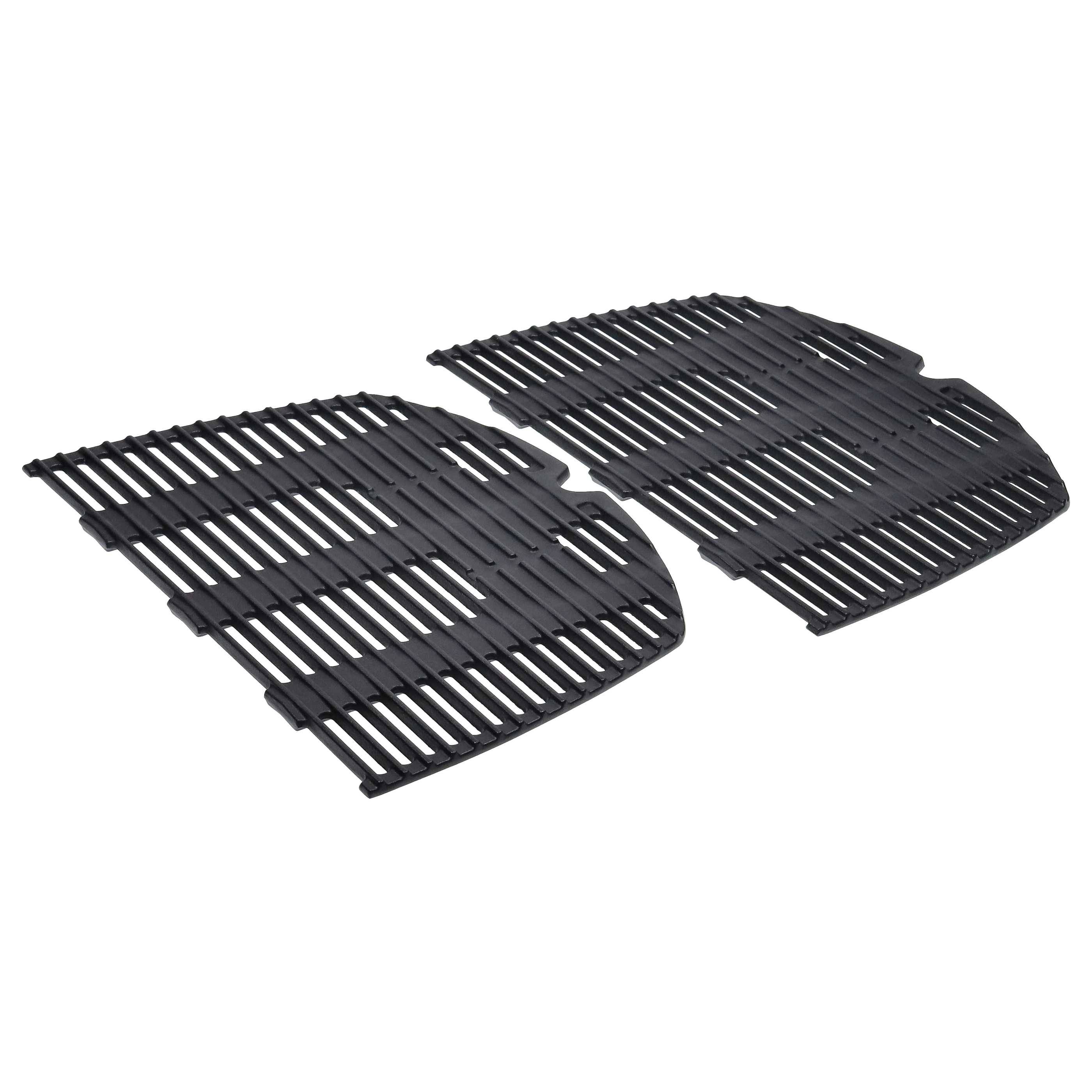vhbw 2x Grillrost Ersatz für Weber 7646 | 7584 für Gasgrill, Grill - Gusseisen 45,8 x 32,1 x 2,8 cm-1