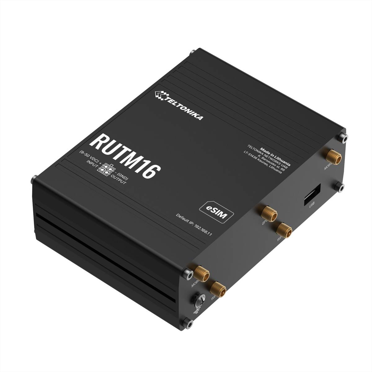 TELTONIKA RUTM16 eSIM CAT6 LTE Router-2