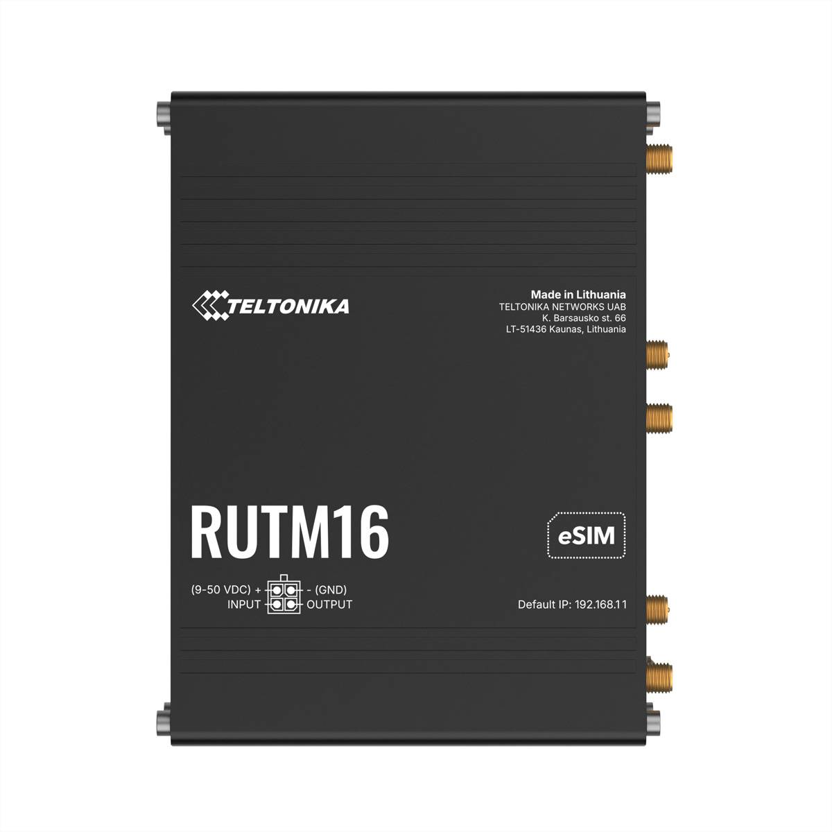TELTONIKA RUTM16 eSIM CAT6 LTE Router-4